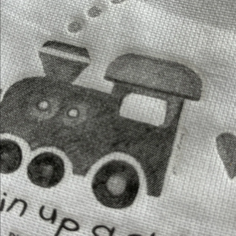 Train Up A Child Burp Cloth